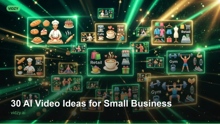 30 AI Video Ideas for Small Business Marketing