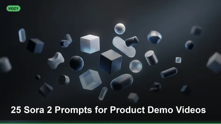 25 Sora 2 Prompts for Product Demo Videos