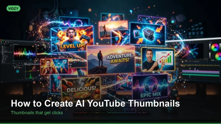 How to Create AI YouTube Thumbnails That Get Clicks