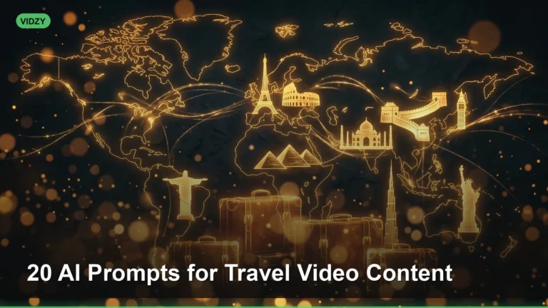 20 AI Prompts for Travel Video Content