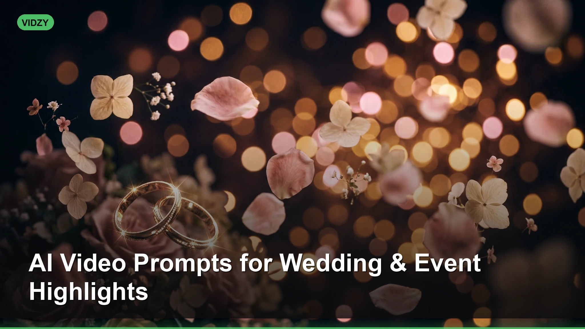 AI Video Prompts for Wedding & Event Highlights