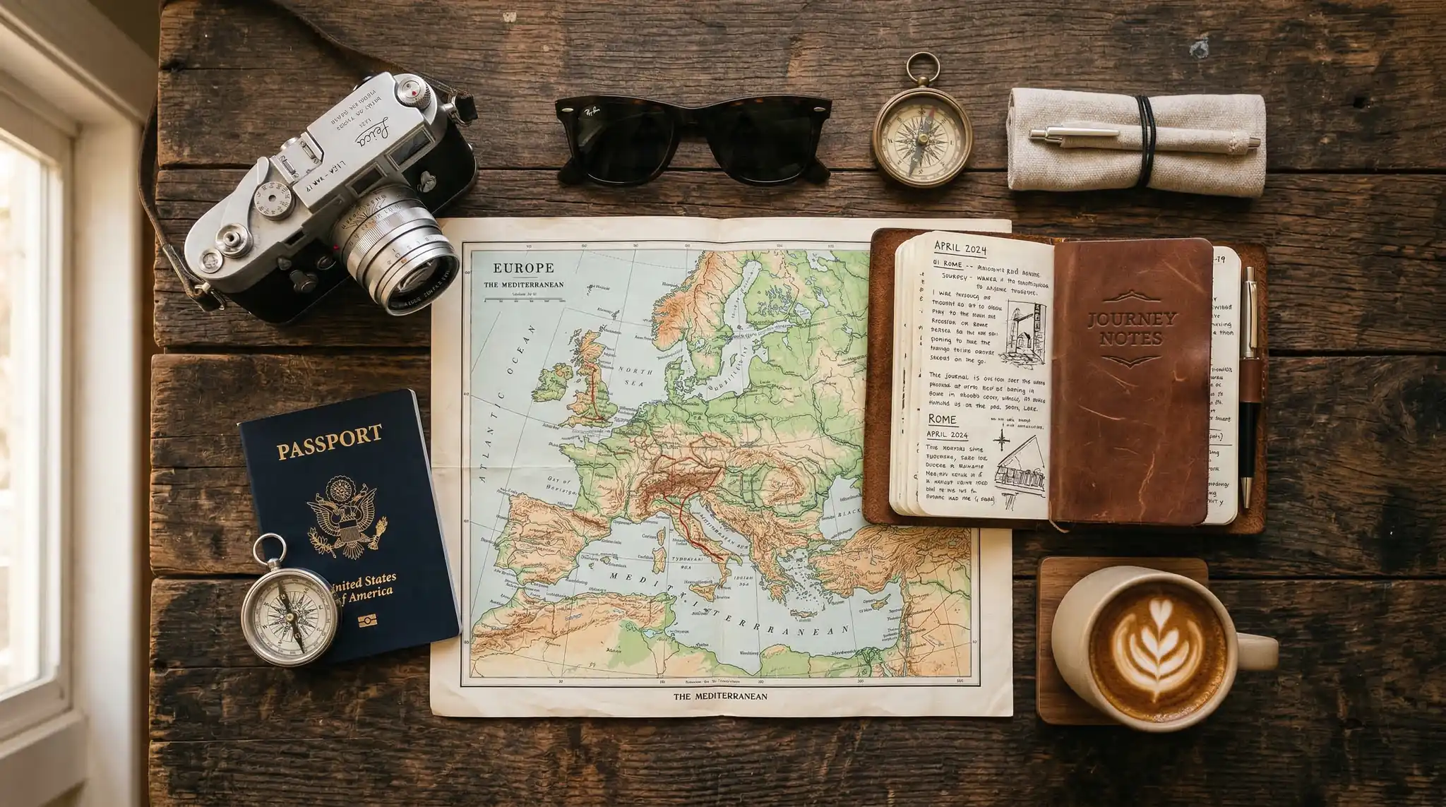AI Flat Lay & Still Life Photography Prompts 2 AI Flat Lay Photography - inpost1