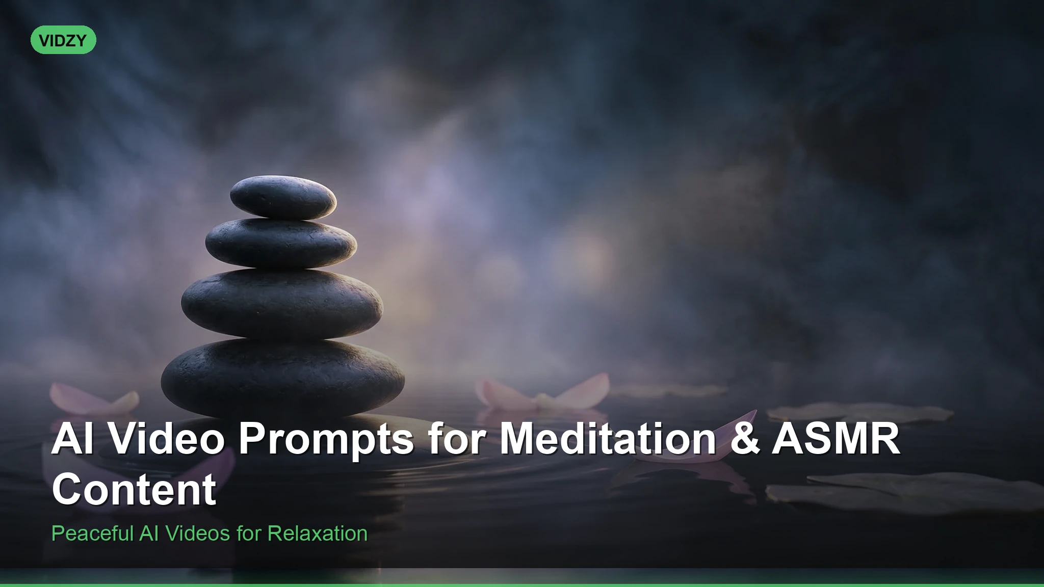 AI Video Prompts for Meditation & ASMR Content