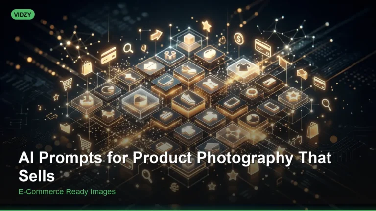 AI Prompts for Product Photography That Sells