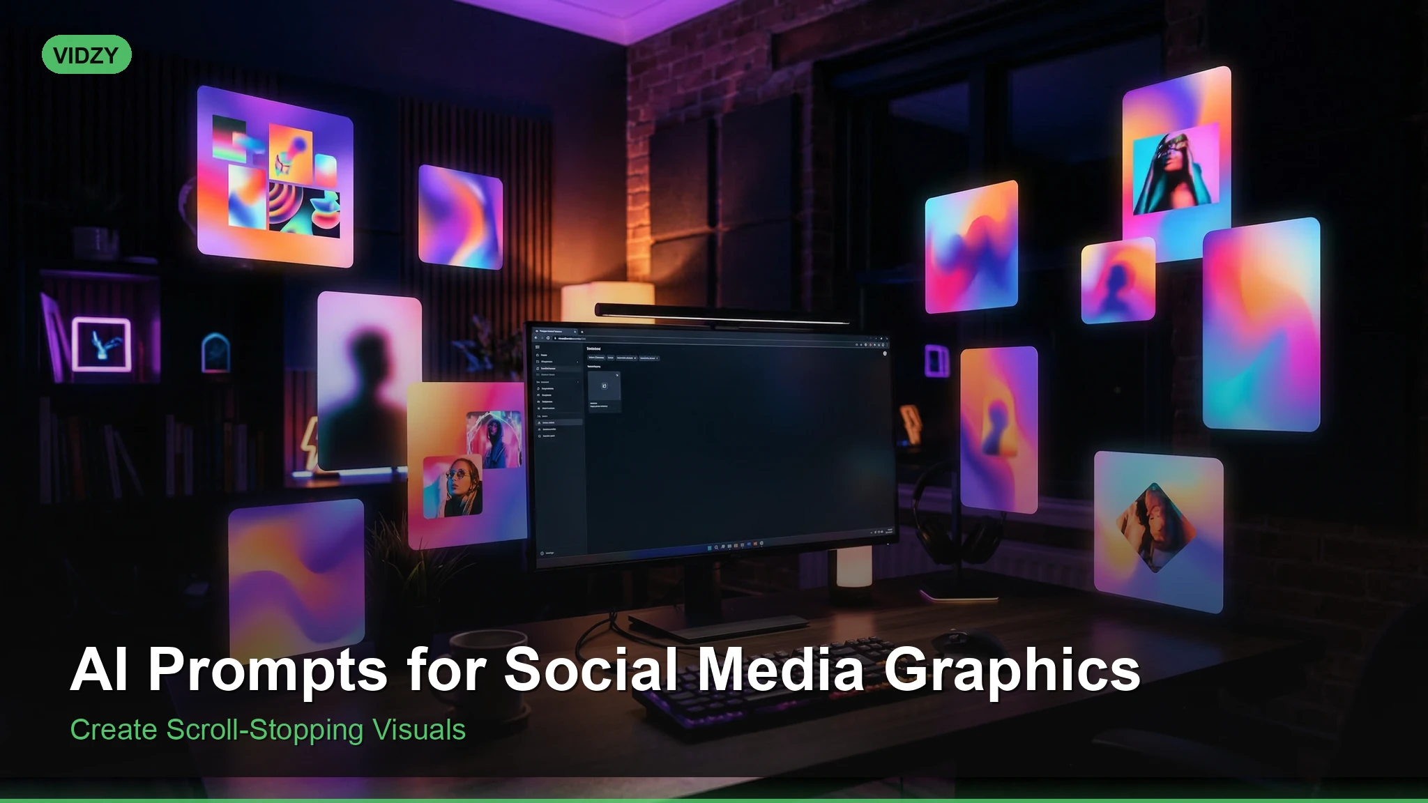 AI Prompts for Social Media Graphics & Posts