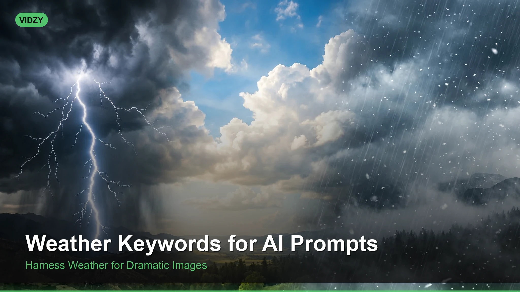 Weather & Environment Keywords for AI Prompts
