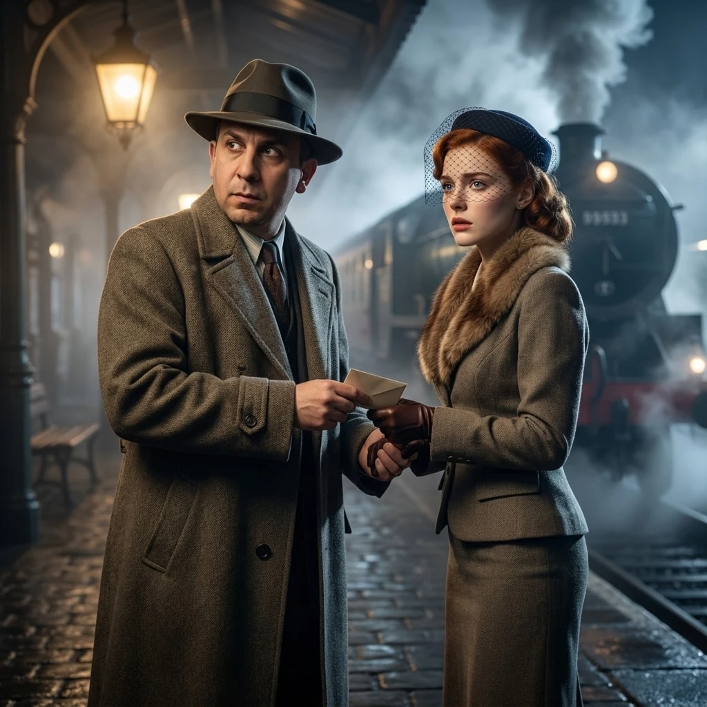 The Covert Exchange in the Fog