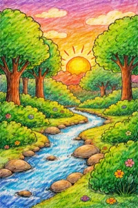 Childs Coloring Style