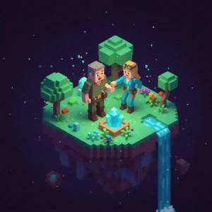 The Digital Frontier: Pixelated Pioneers