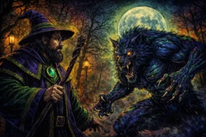 World of Darkness Colored Comic style