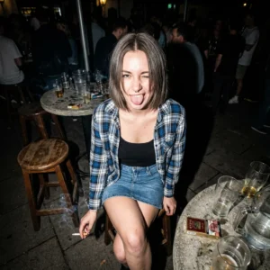 Nightlife Candid Flash Photography