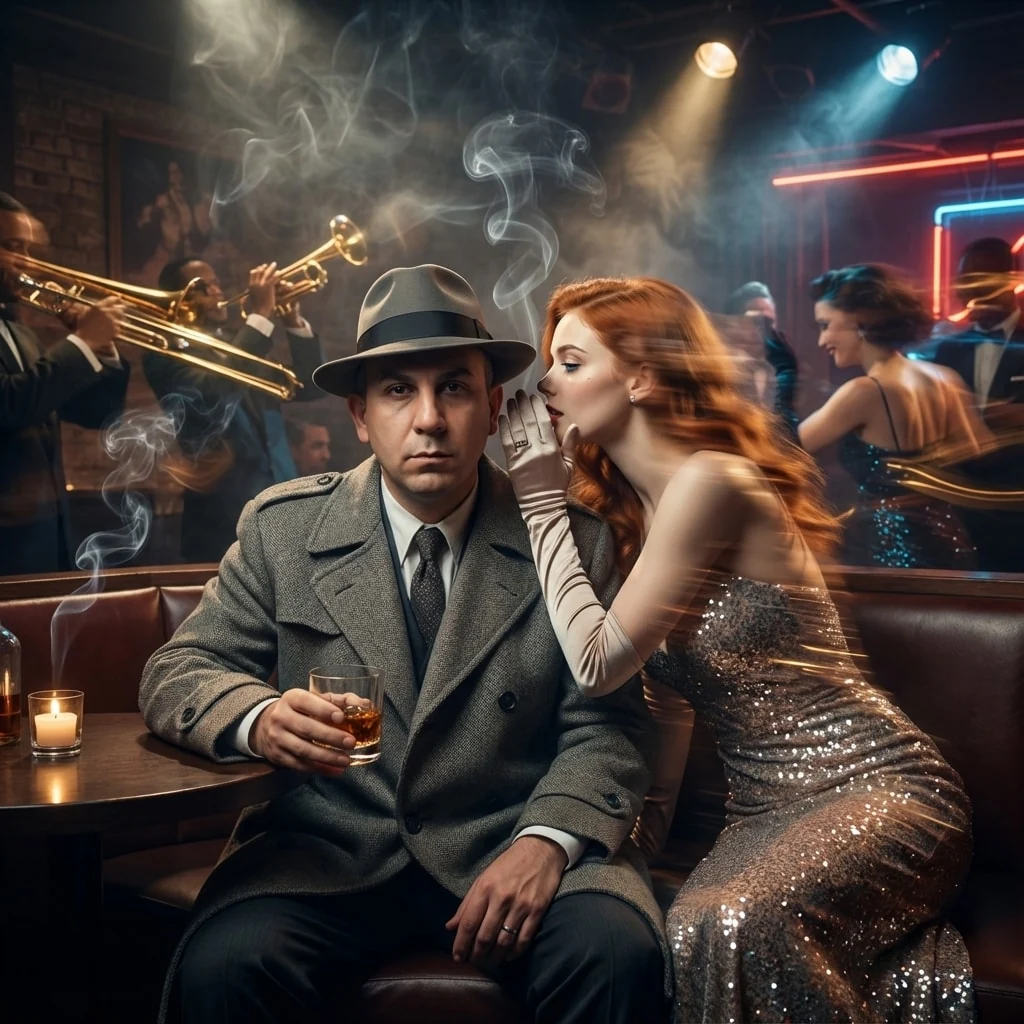 Whispers in Light Trails