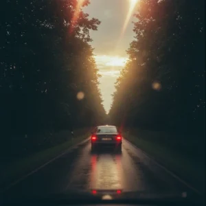 Nostalgic Road Trip – Atmospheric 35mm Film Photograph Prompt