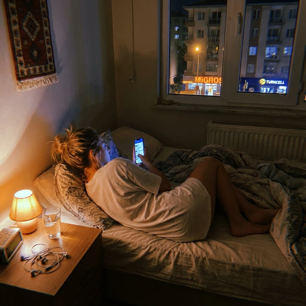 Cozy Ankara Night: Capturing a Realistic Bedroom Scene