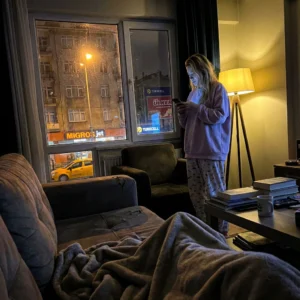 Ultra-Realistic Ankara Apartment Night Scene