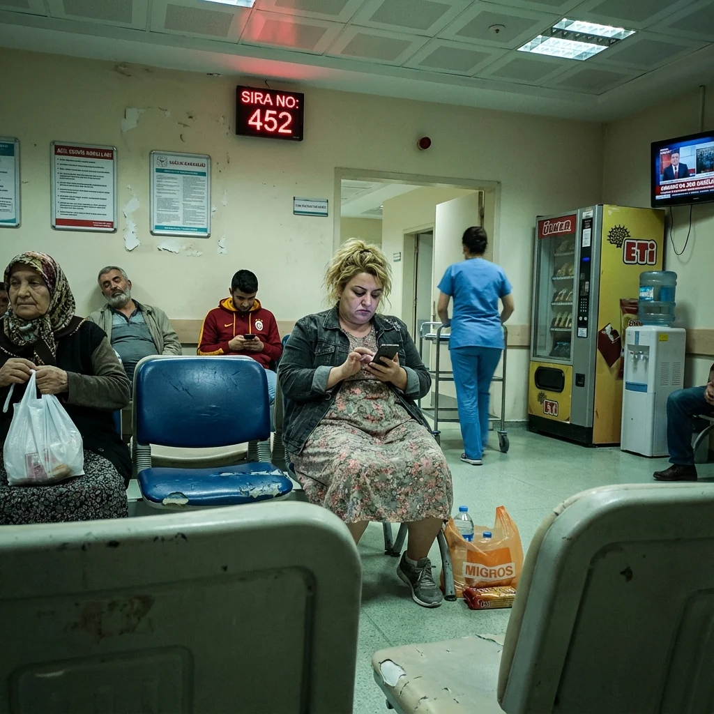 Snapshot of a Turkish Hospital Night: A Dramedy Scene
