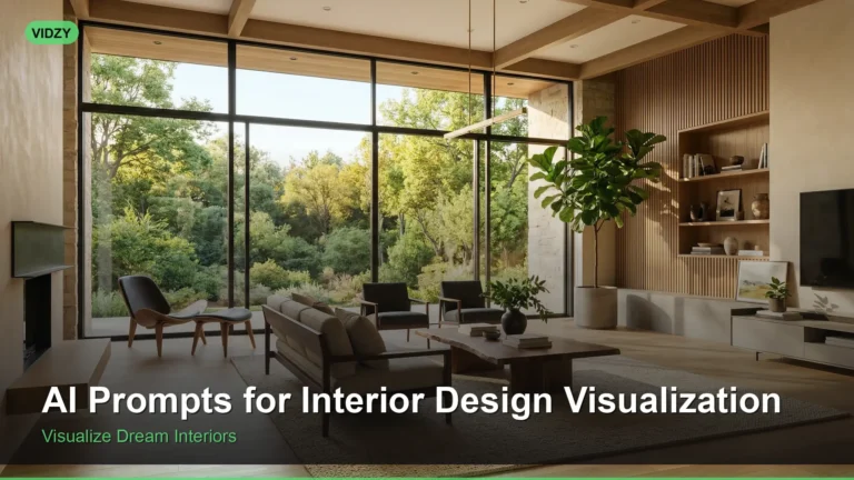AI Prompts for Interior Design Visualization