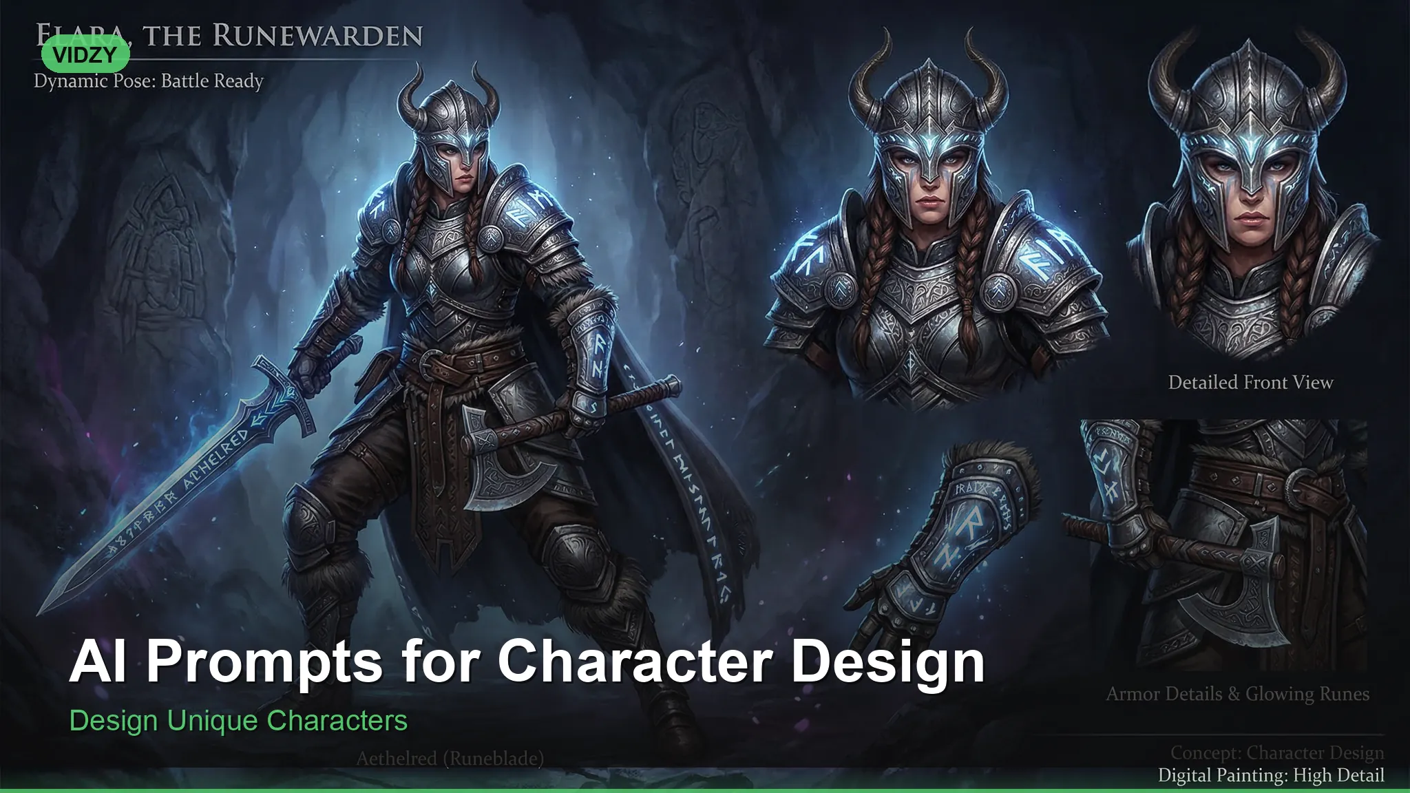 AI Prompts for Character Design & Illustration