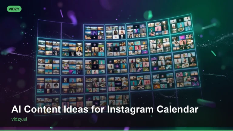 AI Content Ideas for Instagram: Monthly Calendar