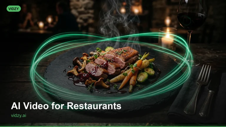 AI Video for Restaurants: Menu Showcases & Promos