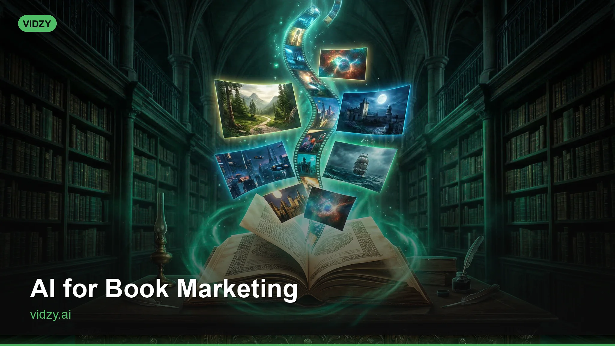 How Authors Use AI for Book Marketing Visuals