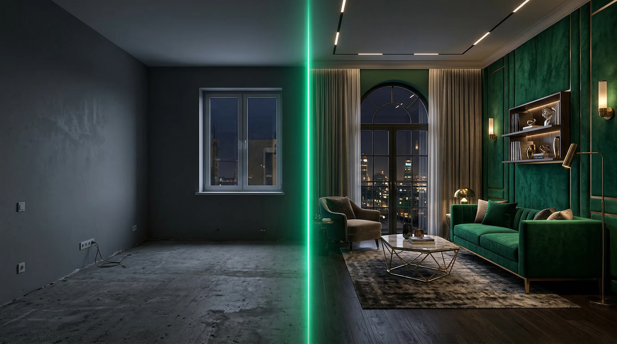 AI Interior Design Visualization - illustration 1