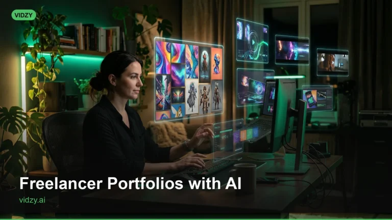How Freelancers Build Portfolios with AI Content